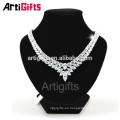 Gorgeous White Gold Plate Women Jewellery Necklace